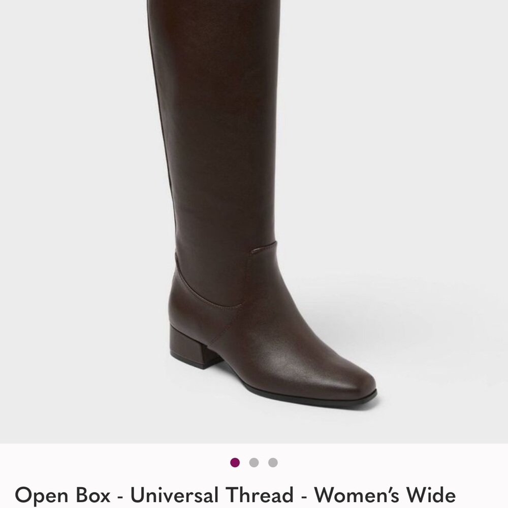 Universal Thread Women's Over the Knee Brown Boots